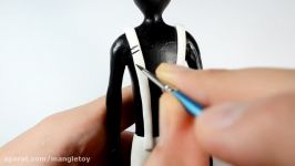 SAMMY LAWRENCE TUTORIAL ➤ Bendy and the ink machine ★ Polymer clay 