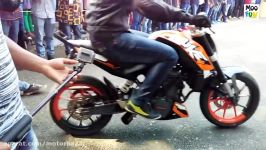 KTM RC 200  KTM Duke 200  KTM Stunt Show 2017  New Awesome Stunt  Must Watch HD