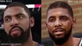 مقایسه گرافیکی NBA 2K18 NBA Live 18 روی PS4 Pro