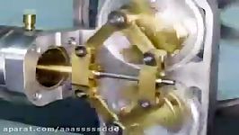 Stirling Engine with Rhombic Drive highspeed