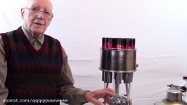 CRAZY 8 CYLINDER STIRLING ENGINE