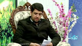 مجرد است نور حق شعر خوانی سید احمد حسینی در برنامه آیه های رحمت در شبکه جهانی ول