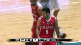 Syria v Iran  Highlights  FIBA Asia Cup 2017