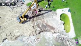 Supermassive sinkhole swallows several houses in Florida