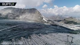 Lucifer vs Alps Dramatic impact of heat wave on European glaciers Drone footage