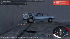 تست خودروها در بازی BeamNG Drive