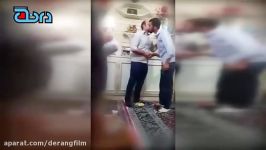 لحظه خداحافظی شهید مدافع حرم محسن حججی خانواده