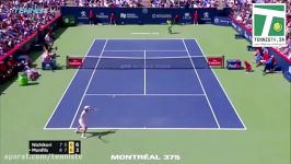 جادو Gael Monfils در مسابقات تنیس 2017 مونترال كانادا