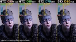 تست چهار کارت گرافیک انویدیا در بازی HellBlade