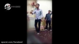 لحظه خداحافظی شهید مدافع حرم محسن حججی خانواده