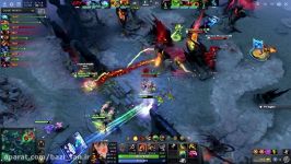 بهترین صحنه های روز پنجم مجموعه مسابقات TI7 Dota 2