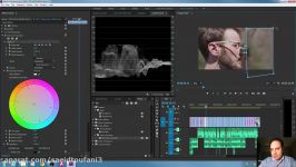 61 Adobe Premiere Training  سعید طوفانی  آموزش مونتاژ فیلم صدا  Second Color Corrector