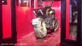 کارواش اتوماتیک موتور Ducati