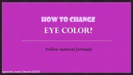 How To Change Eye Color With Raw Foods