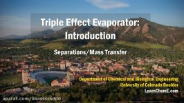 Triple Effect Evaporator Introduction