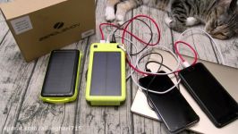 ZeroLemon SolarJuice 26800mAh USB CQC 3.0 Portable Solar Battery Charger