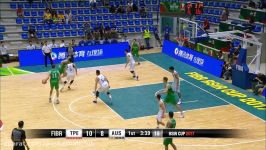 Chinese Taipei vs Australia  FIBA Asia Cup 2017