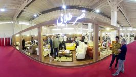 فیلم 360 درجه غرفه مبل قصر طلایی در نمایشگاه بین المللی