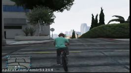 گلیچ خیلی باحال دوچرخه gta v هم آنلاین هم آفلاین