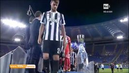 اهدای جام قهرمانی سوپر کاپ ایتالیا به لاتزیو