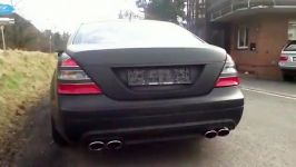 صدای اگزوز بنز s500