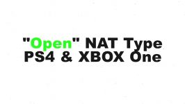 How To Get Open NAT Type On PS4