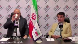 مناظره علی نوذرپور اقبال شاکری کاندیداهای شورای شهر