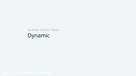 Nonlinear Systems 8 Dynamical Systems Introduction