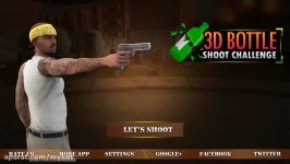 3D Bottle Shoot Challenge Game