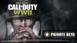 تریلر بخش چندنفره بازی Call of Duty WW2