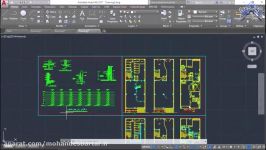 آموزش طراحی تاسیسات مکانیکی ساختمان اتوکد AutoCAD