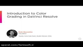 آموزش تصحیح رنگ فیلم ویدیوها در برنامه Davinci Resolv