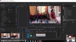 95 ساخت اکو Echo در Adobe premiere  آموزش پریمیر سعید طوفانی