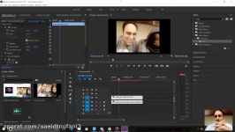 94 ساخت Sync صدا در Adobe premiere  آموزش پریمیر سعید طوفانی