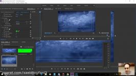 99 ساخت شیشه در Adobe premiere  آموزش پریمیر سعید طوفانی