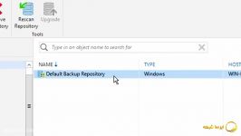 اضافه کردن repository به veeam backup ویدیوی سوم