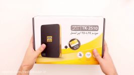 جعبه گشایی مودم رومیزی ایرانسل Irancell TK 2510 TD LTE