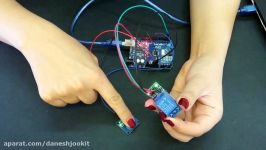 آموزش ساخت کلید جادویی برد آردوینو Arduino سنسور تاچ