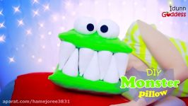 DIY Monster Pillow – How To Make A Head Eating Pillow