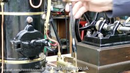 PART #12  STEAMING A VINTAGE WORKSHOP TYPE STEAM ENGINE