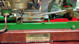 STUART TURNER VICTORIA STEAM ENGINE IN STEAM