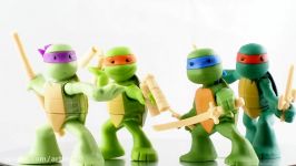 Nickelodeon Teenage Mutant Ninja Turtles Ninjas in Training Figures Video Review