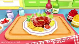 Crazy Cooking Steak Maker 3D  Android Gameplay HD