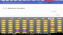 How to use Emoji Dictionary