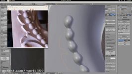 Oscurart Timelapse  Modelling Table Leg FULL HD part #2