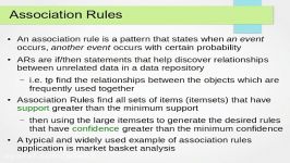 An Overview of Association Rules