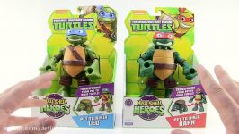 Half Shell Heroes Pet Turtles to Ninja Turtle Teenage Mutant Ninja Turtles Figures Video Review