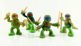 Teenage Mutant Ninja Turtles Rookies in Training Figures Video Review