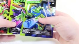 Teenage Mutant Ninja Turtles Mega Bloks Translucent Blind Bag Mini Figures Video Review