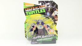 Super Shredder Teenage Mutant Ninja Turtles Nickelodeon Figure Video Review